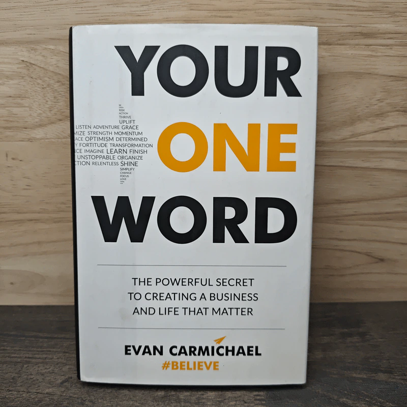 Your One Word - Evan Carmichael รูปที่ 1