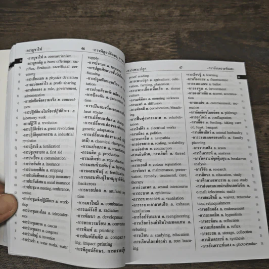 Se-Ed's Modern Dictionary Thai-English พจนานุกรมไทย-อังกฤษ ฉบับทันสมัย - ดร.วิทย์ เที่ยงบูรณธรรม รูปที่ 8