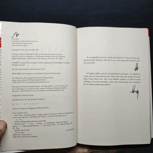 Smart Trust - Stephen M.R. Covey, Greg Link รูปที่ 6