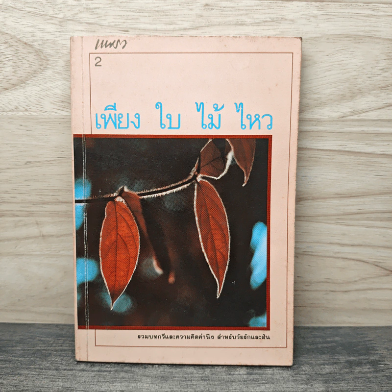 เพียงใบไม้ไหว - แพรว รูปที่ 1