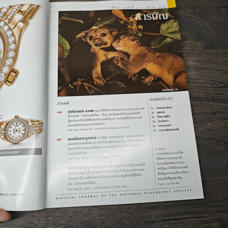 National Geographic ต.ค.2546 มายาปริศนาสุสานบาดาล รูปที่ 7