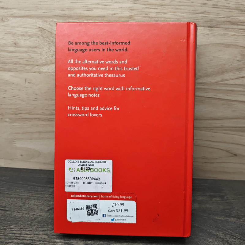 Collins English Thesaurus Essential Edition รูปที่ 5