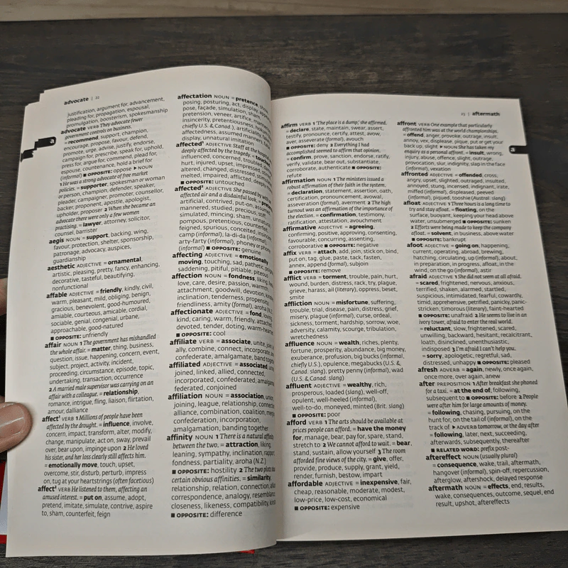 Collins English Thesaurus Essential Edition รูปที่ 7