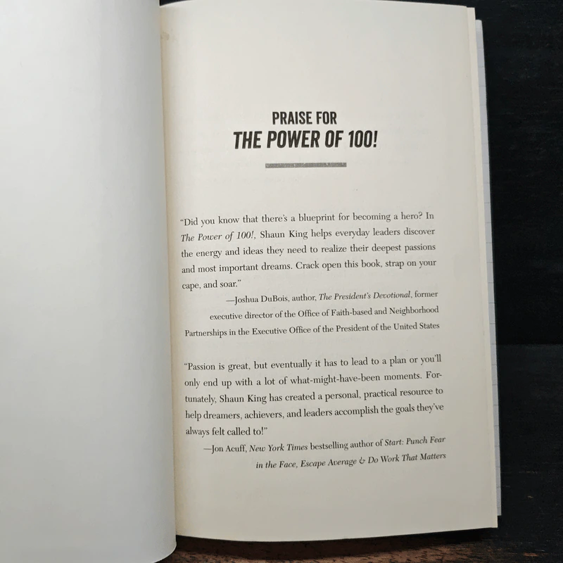 The Power of 100! - Shaun King รูปที่ 6