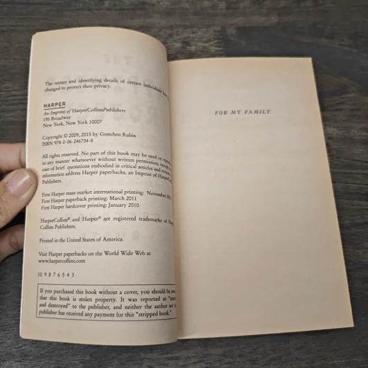 The Happiness Project - Gretchen Rubin รูปที่ 6