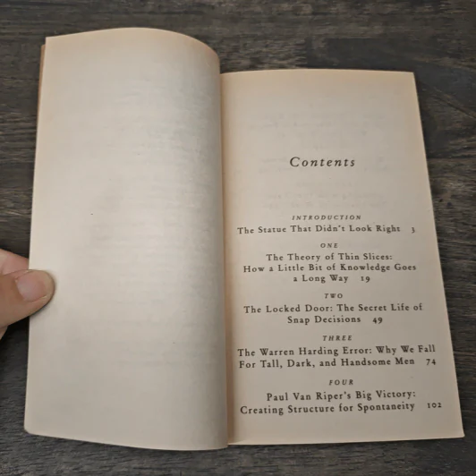 Blink: The Power of Thinking Without Thinking - Malcolm Gladwell รูปที่ 7
