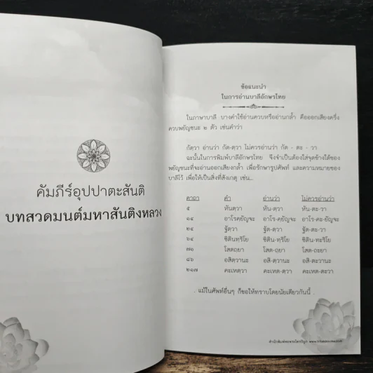 อุปปาตะสันติ บทสวดมหาสันติงหลวง บทสวดเพื่อสงบเหตุร้ายให้กลับกลายเป็นดี รูปที่ 8