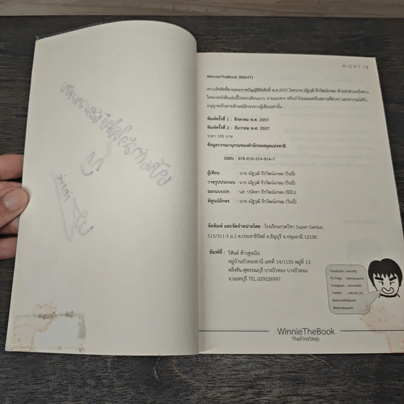 WinnieTheBook (RIGHT) - ณัฐวุฒิ ธีรวัฒน์เกษม (วินนี่) รูปที่ 6