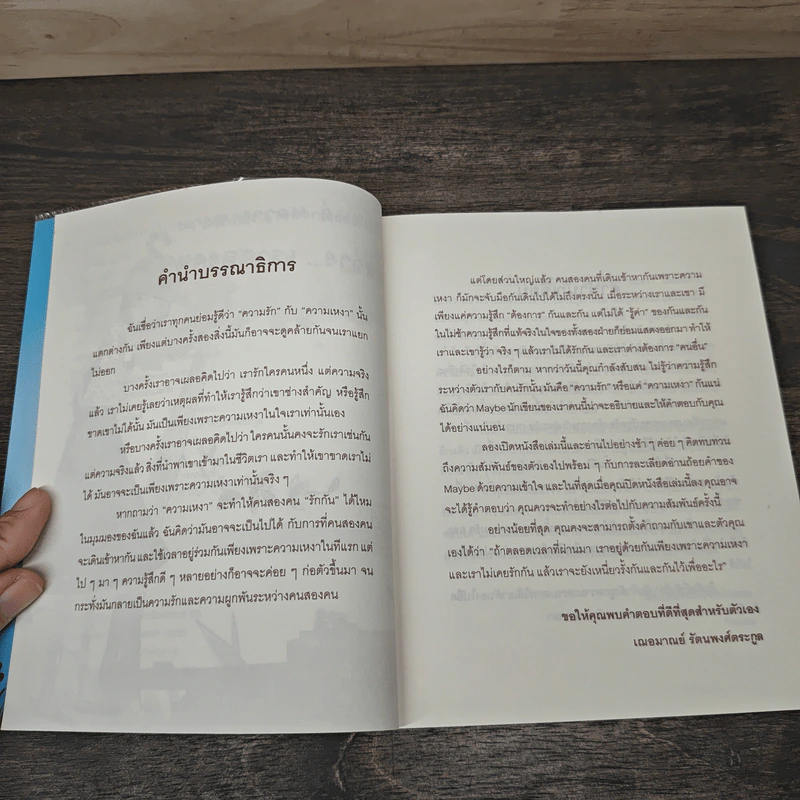 หรือมันแค่ “ความเหงา” ระหว่าง...เราสองคน? - Maybe รูปที่ 7