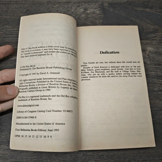 Knights of Dark Renown - David Gemmell รูปที่ 6
