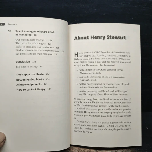 The Happy Manifesto: Make your organization a great workplace - Henry Stewart รูปที่ 8