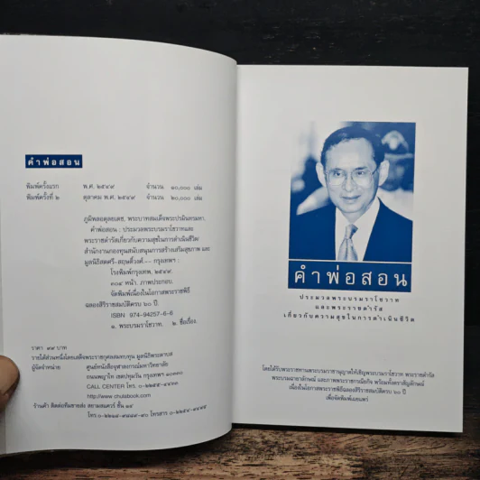คำพ่อสอน ประมวลพระบรมราชโชวาทและพระราชดำรัสเกี่ยวกับความสุขในการดำเนินชีวิต รูปที่ 6