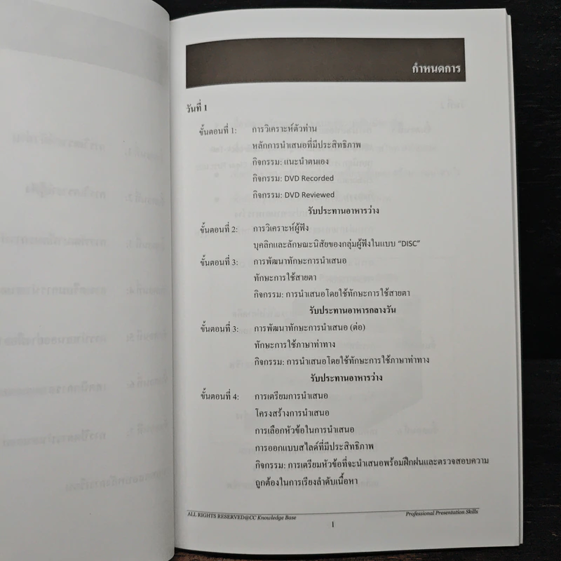Professional Presentation Skills รูปที่ 7