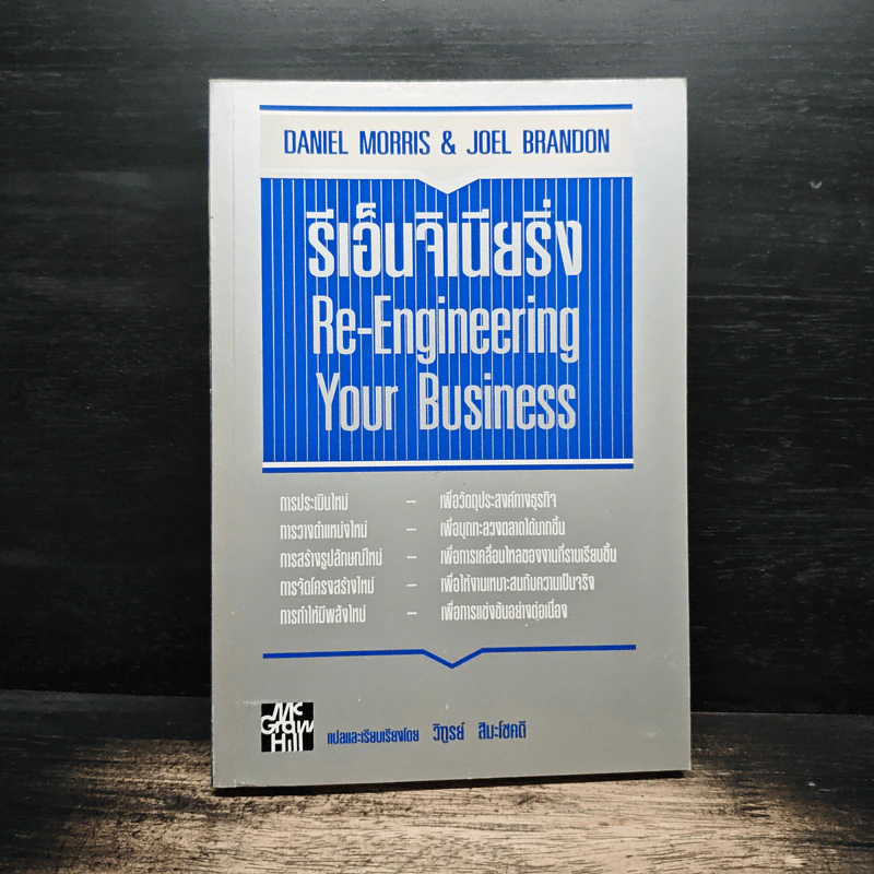 รีเอ็นจิเนียริ่ง Re-Engineering Your Business - DANIEL MORRIS, JOEL BRANDON รูปที่ 1