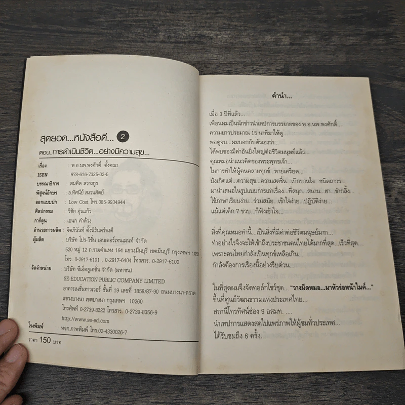 สุดยอดหนังสือดี 2 การดำเนินชีวิตอย่างมีความสุข - พ.อ.นพ.พงศักดิ์ ตั้งคณา, สมคิด ลวางกูร รูปที่ 6