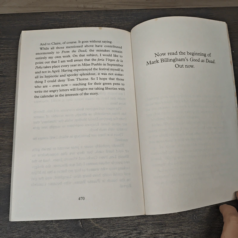 From the Dead - Mark Billingham รูปที่ 8