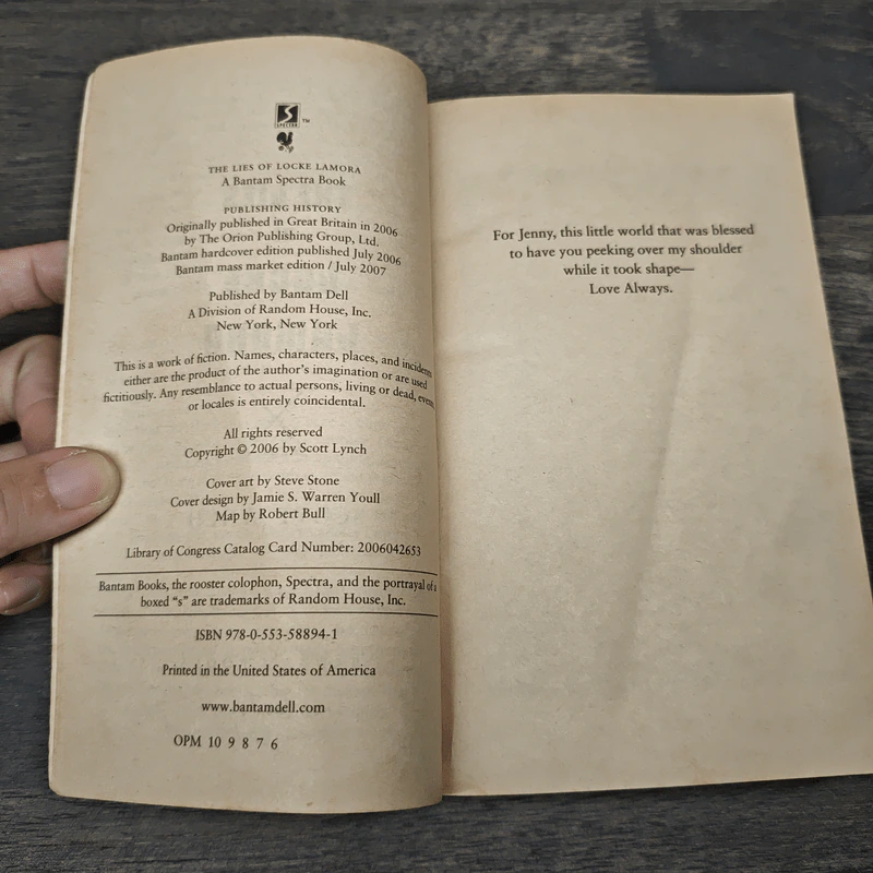 The Lies of Locke Lamora - Scott Lynch รูปที่ 6