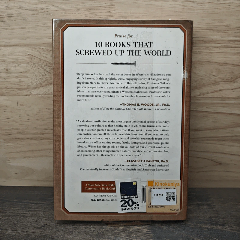10 Books That Screwed Up the World - Benjamin Wiker รูปที่ 5
