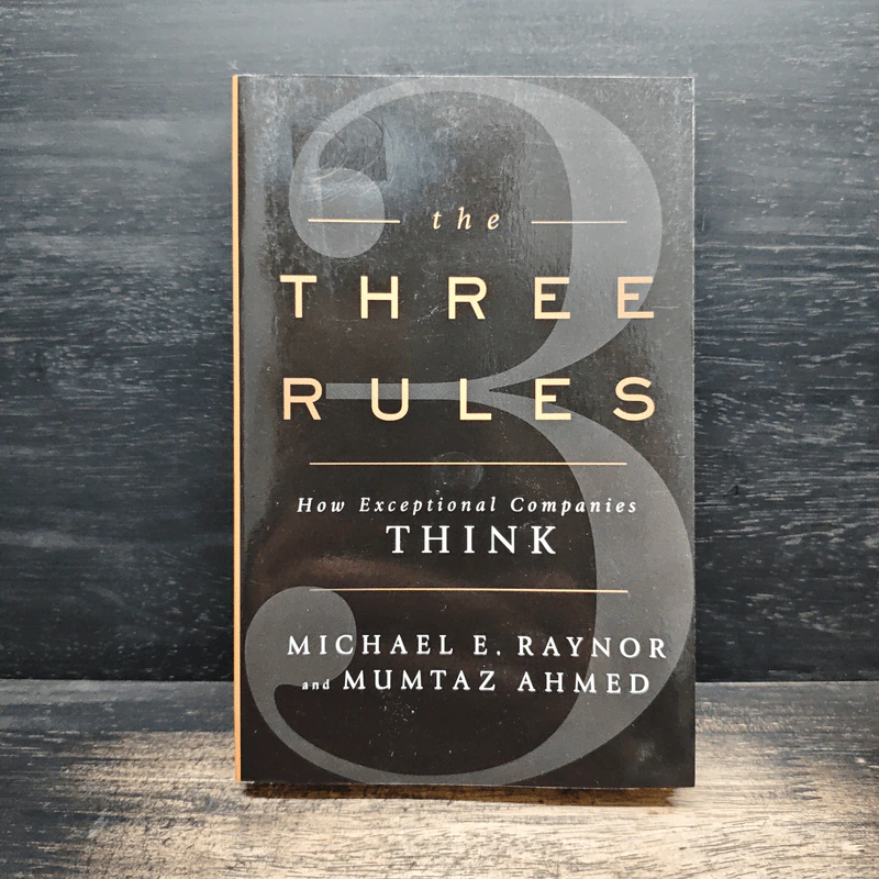 The Three Rules - Michael E. Raynor, Mumtaz Ahmed รูปที่ 1