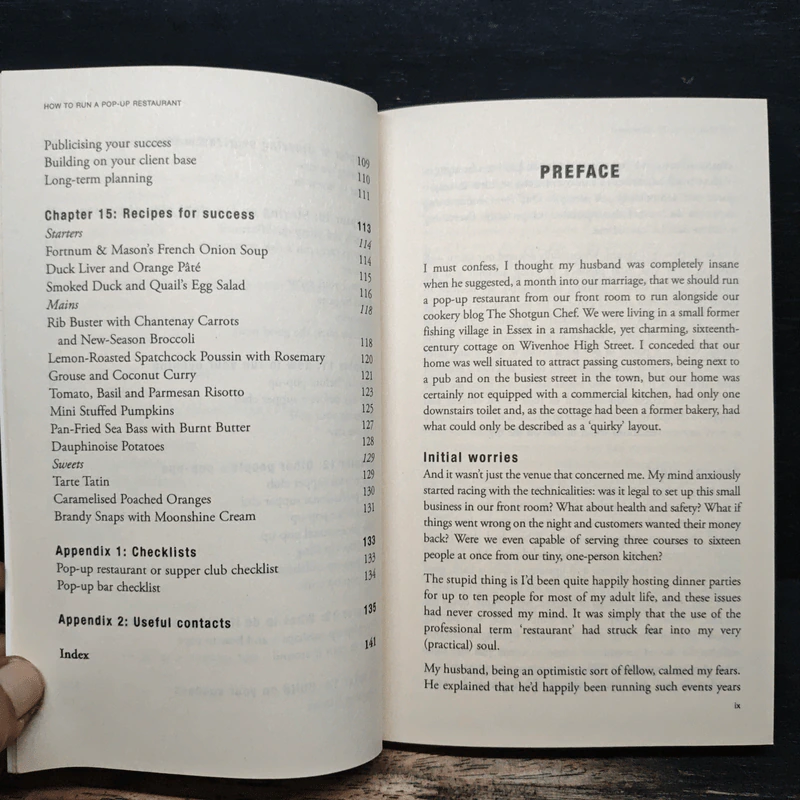 How To Run A Pop-Up Restaurant or Supper Club - Abigail, William Alldis รูปที่ 8