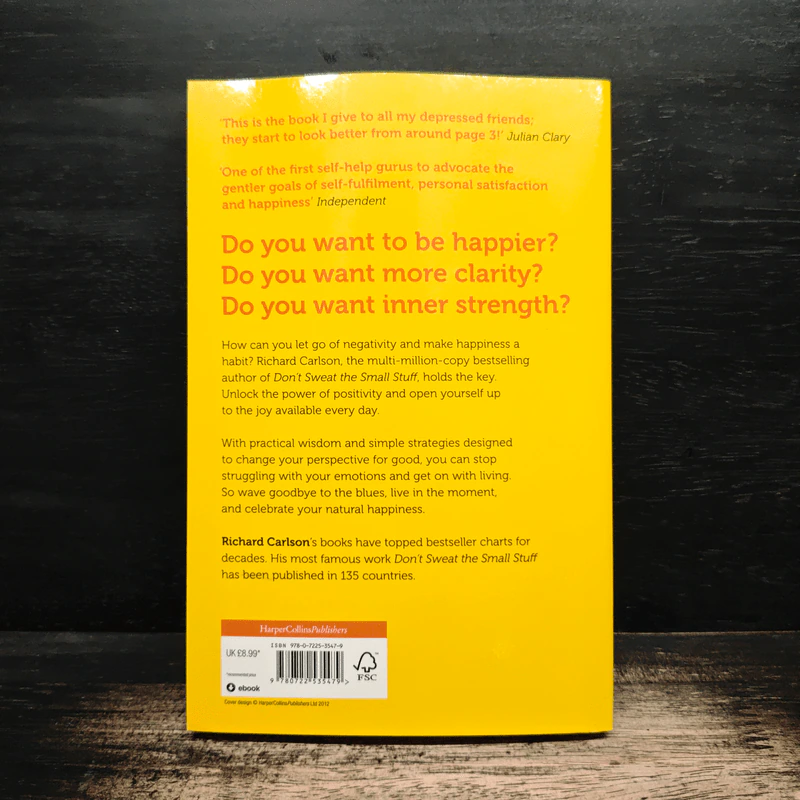 Stop Thinking And Start Living - Richard Carlson รูปที่ 2