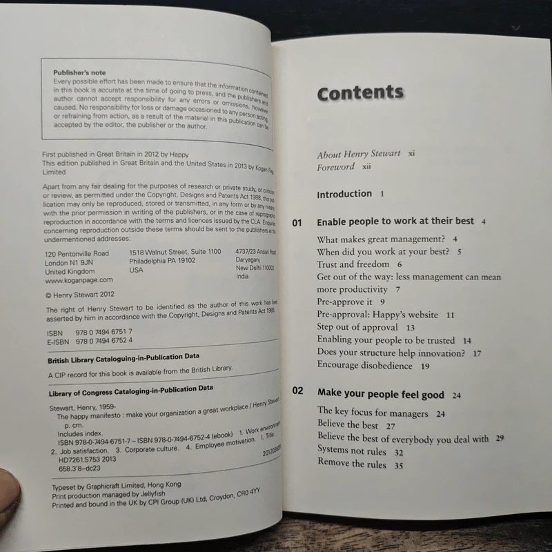 The Happy Manifesto: Make your organization a great workplace - Henry Stewart รูปที่ 6