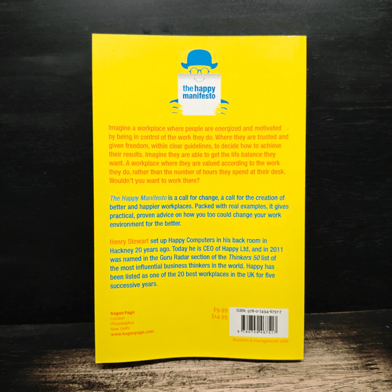 The Happy Manifesto: Make your organization a great workplace - Henry Stewart รูปที่ 2