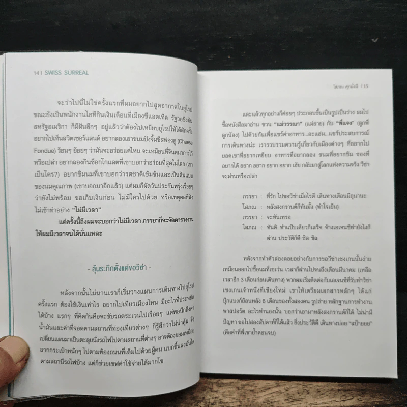 สวิสที่ฝัน ในวันที่ตื่น Swiss Urreal - โสภณ ศุภมั่งมี รูปที่ 8