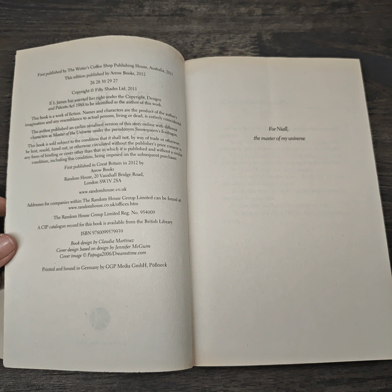 Fifty Shades of Grey I - E L James รูปที่ 6