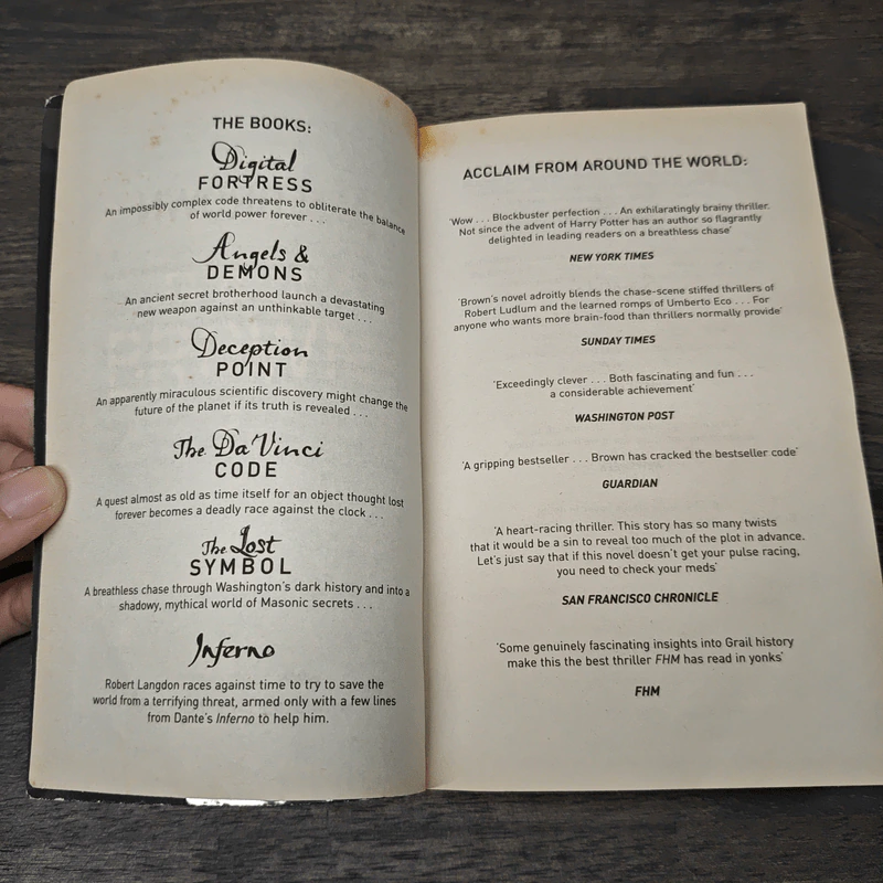 The Da Vinci Code - Dan Brown รูปที่ 6
