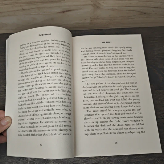 Hour Game - David Baldacci รูปที่ 7