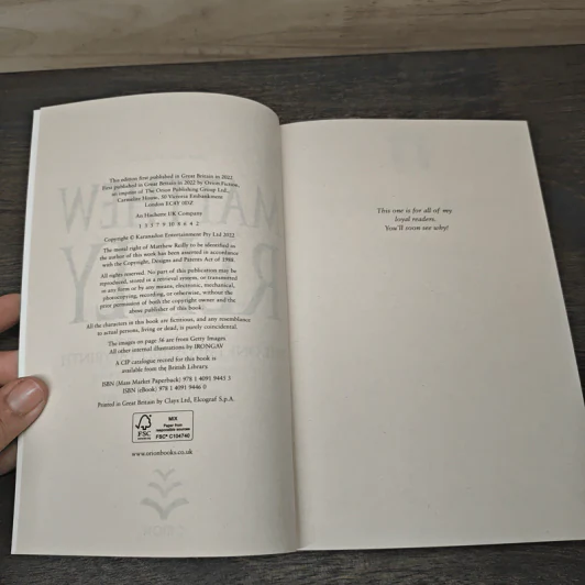 The One Impossible Labyrinth - Matthew Reilly รูปที่ 6