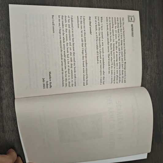 The One Impossible Labyrinth - Matthew Reilly รูปที่ 8