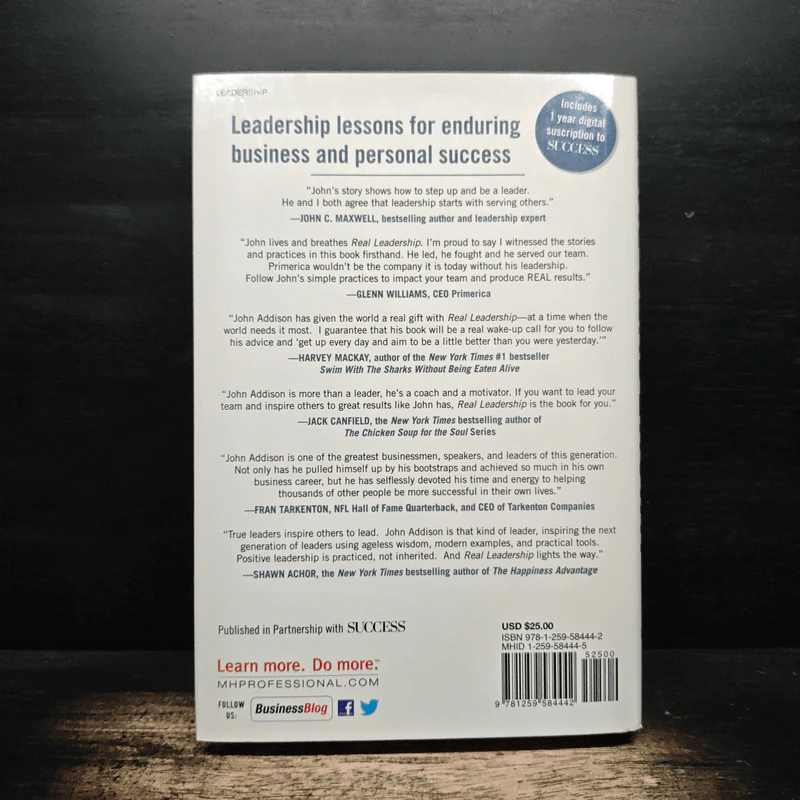 Real Leadership - John Addison รูปที่ 2
