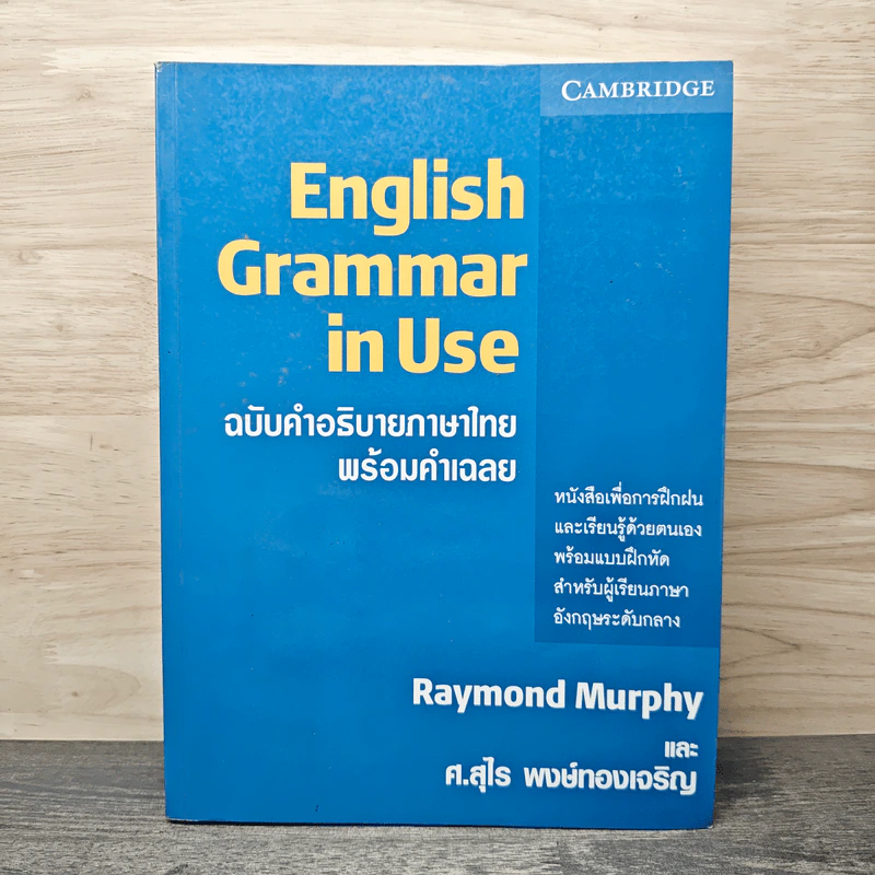 English Grammar in Use ฉบับคำอธิบายภาษาไทย พร้อมคำเฉลย รูปที่ 1