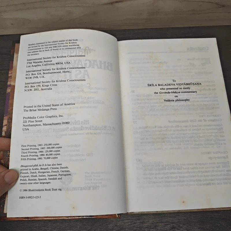 Bhagavad-Gita As It Is - A. C. Bhaktivedanta Swami Prabhupada รูปที่ 7