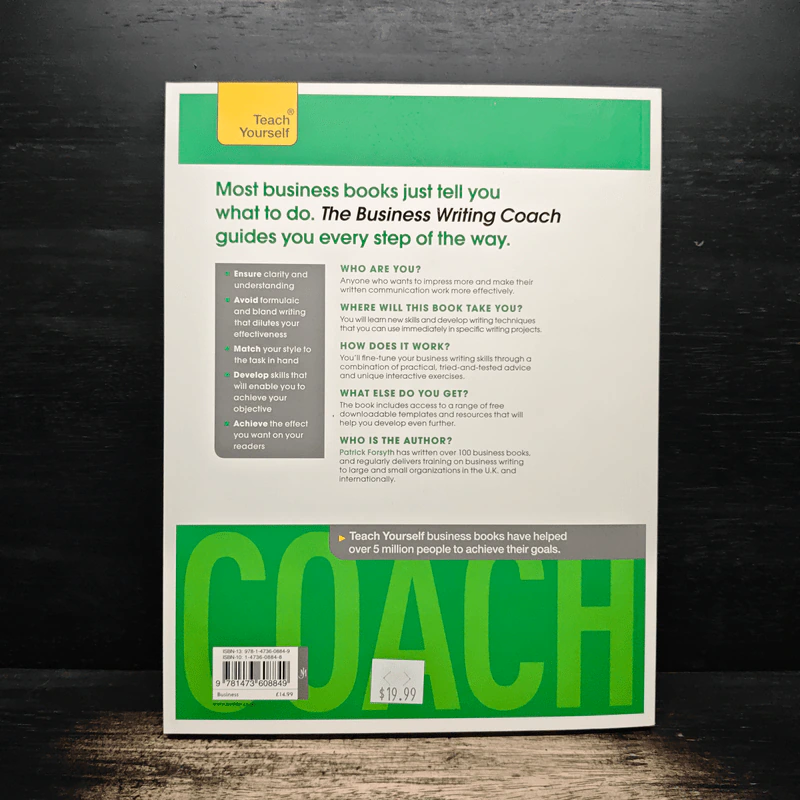 The Business Writing Coach - Patrick Forsyth รูปที่ 2