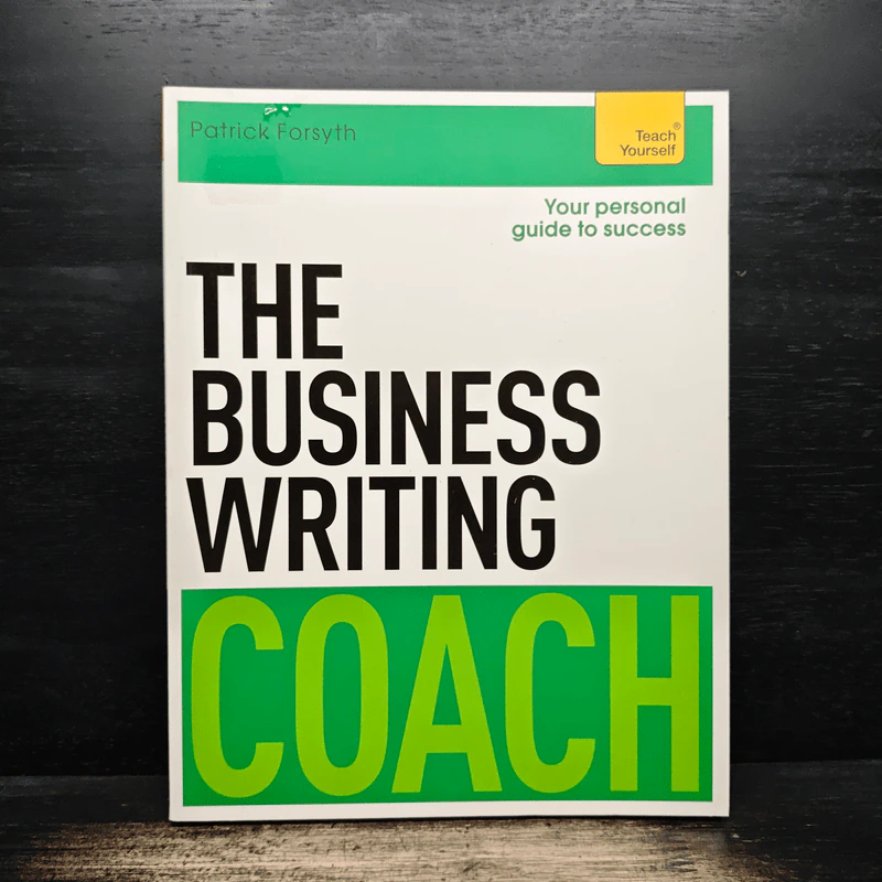 The Business Writing Coach - Patrick Forsyth รูปที่ 1