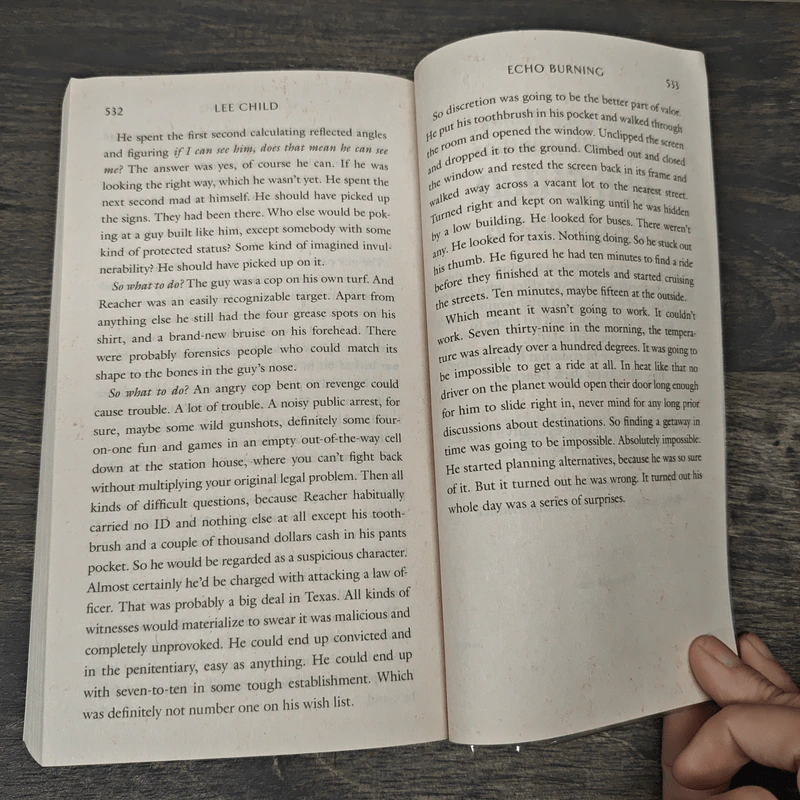 Running Blind - Lee Child รูปที่ 8