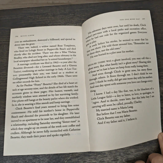 For One More Day - Mitch Albom รูปที่ 8