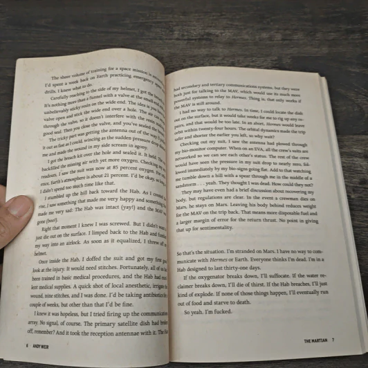 The Martian - Andy Weir รูปที่ 7