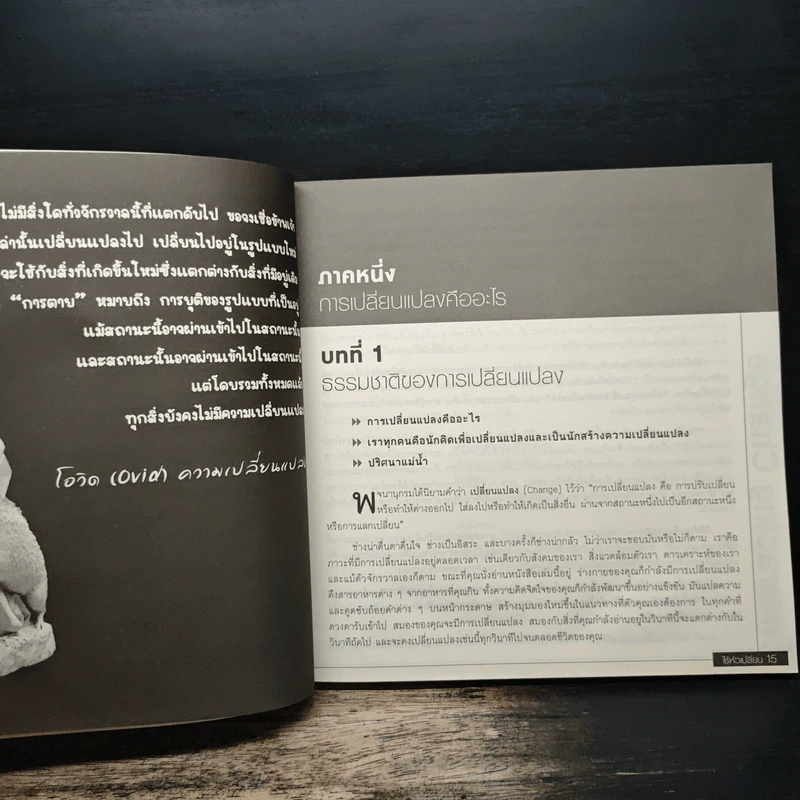 น้อมรับอนิจจังใช้หัวเปลี่ยน Embracing Change - โทนี บูซาน รูปที่ 9
