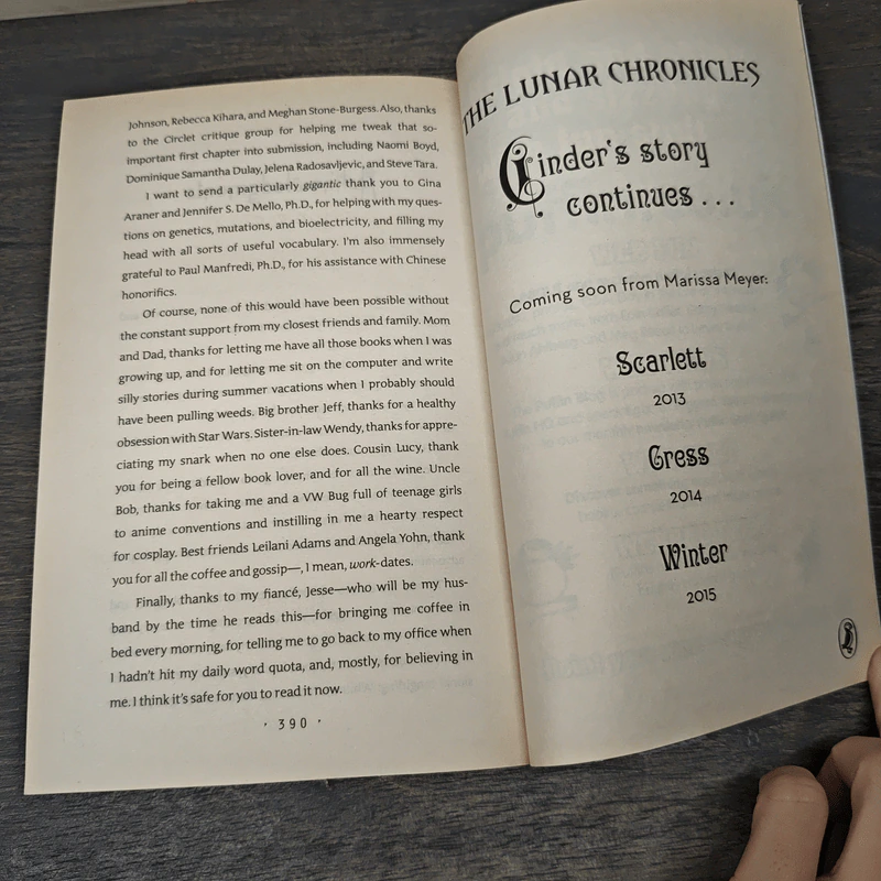 Cinder - Marissa Meyer รูปที่ 8