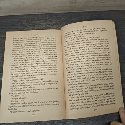 Going Solo - Roald Dahl รูปที่ 9