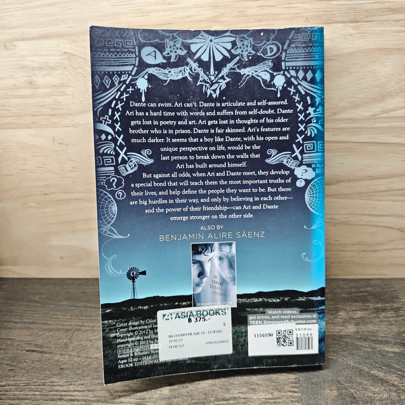 Aristotle and Dante Discover the Secrets of the Universe - Benjamin Alire Sáenz รูปที่ 5