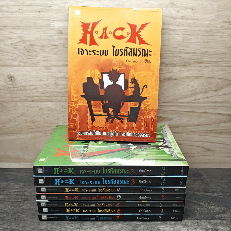 H.A.C.K เจาะระบบไขรหัสมรณะ เล่ม 1-7 - EniGma รูปที่ 1