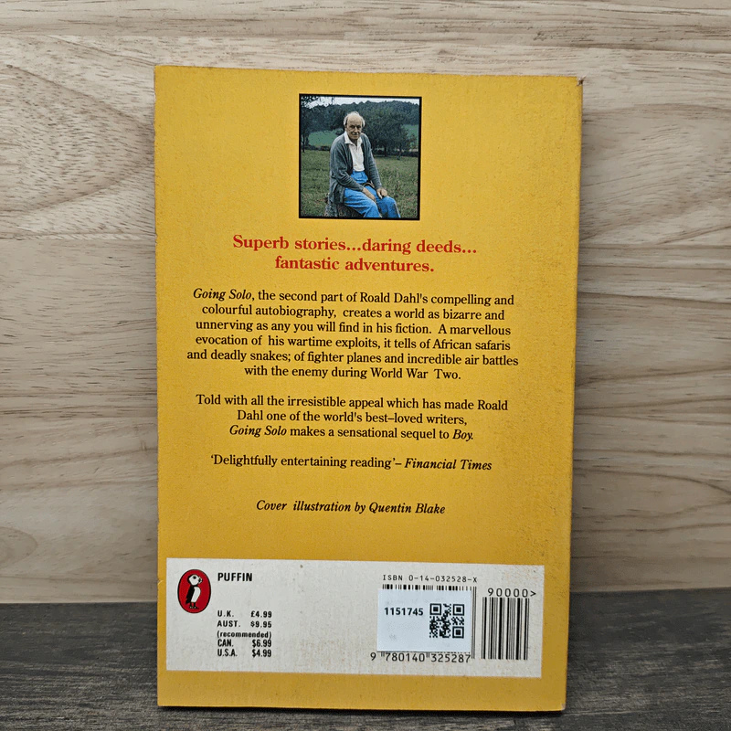Going Solo - Roald Dahl รูปที่ 5