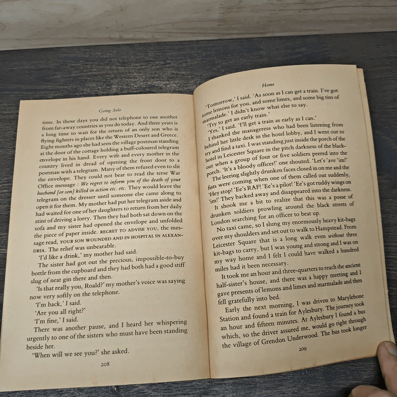 Going Solo - Roald Dahl รูปที่ 9