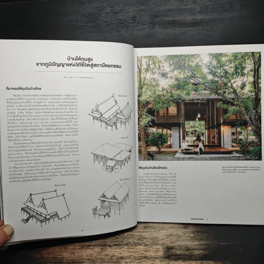 บ้านและสวน ฉบับพิเศษ 2021/1 Home Elevated รวมไอเดีย บ้านไทยใต้ถุนสูง รูปที่ 8