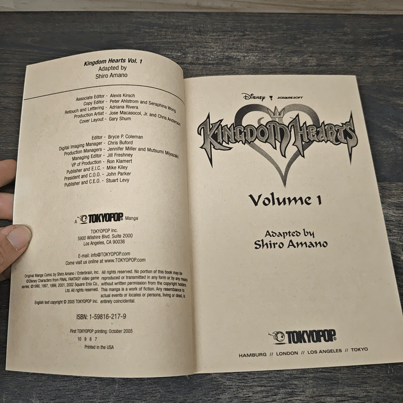 Kingdom Hearts เล่ม 1-2 - Shiro Amano รูปที่ 6